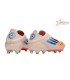 Adidas F50 Elite Laceless FG Firm Ground Football Boots - Beam Orange/Lucid Blue/White