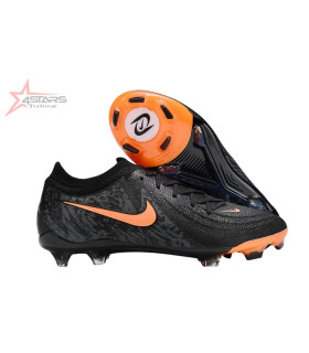 Nike Phantom GX 2 Elite FG Firm Ground Football Boots - Black/Orange/Grey