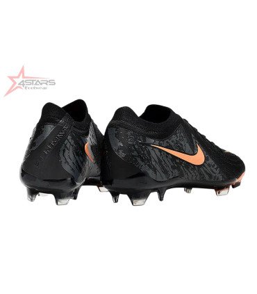 Nike Phantom GX 2 Elite FG Firm Ground Football Boots - Black/Orange/Grey