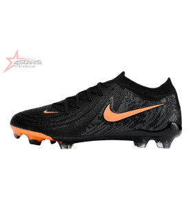 Nike Phantom GX 2 Elite FG Firm Ground Football Boots - Black/Orange/Grey