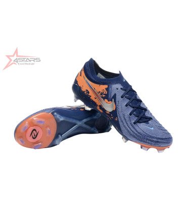 Nike Phantom GX 2 Elite FG Firm Ground Football Boots - Blue/Orange/Silver