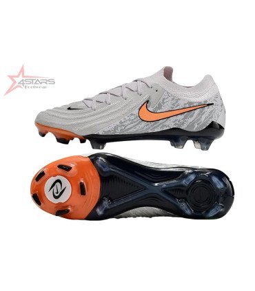 Nike Phantom GX 2 Elite FG Firm Ground Football Boots - Grey/Orange/Black