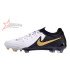 Nike Phantom GX 2 Elite Low FG Firm Ground Football Boots - White/Black/Gold