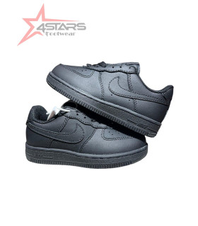 Kids Nike Air Force 1 Low - Triple Black