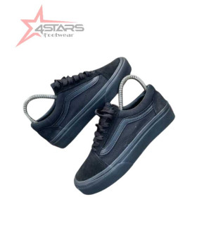 Vans Old Skool Skate Shoes - Black Size 42