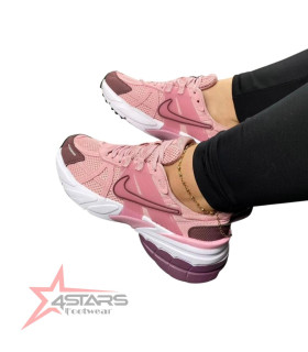 Women's Nike V2K Running Shoes Pink/Purple