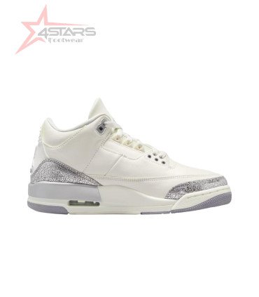 Air Jordan 3 Retro Sail and Cement Grey