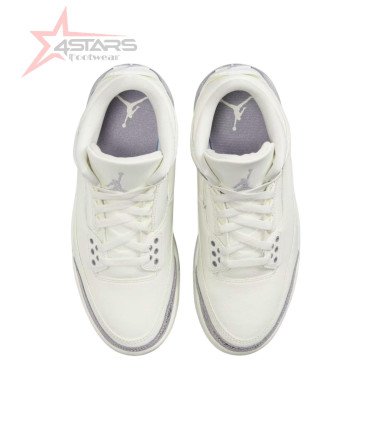 Air Jordan 3 Retro Sail and Cement Grey