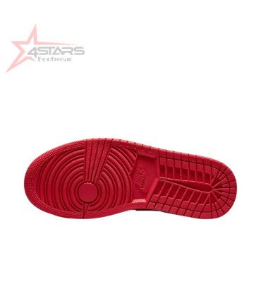 Air Jordan 1 Low - Black/Sail/Gym Red