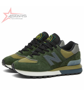 New Balance x Stone Island 574 Legacy “Dark Green”