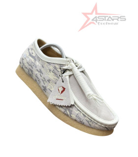 Popcaan Clarks Unruly Wallabees Low - Grey