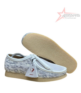 Popcaan Clarks Unruly Wallabees Low - Grey