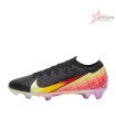Nike Mercurial Vapor 16 Elite Vini JR FG Firm Ground Soccer Cleats - Black/Dynamic/Yellow-Green/Spark-Soar