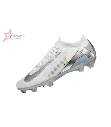 Nike Air Zoom Mercurial Vapor 16 Elite FG 'Vinicius 2024 FIFA The Best' - White/Grey/Metallic Silver