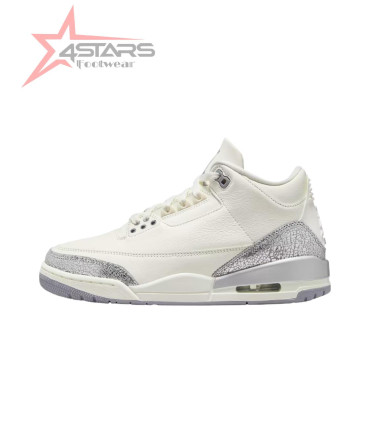 Air Jordan 3 Retro Sail and Cement Grey