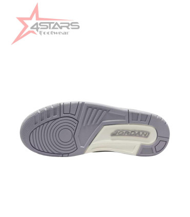 Air Jordan 3 Retro Sail and Cement Grey