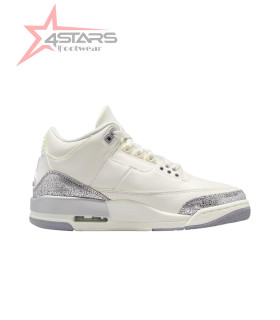 Air Jordan 3 Retro Sail and Cement Grey