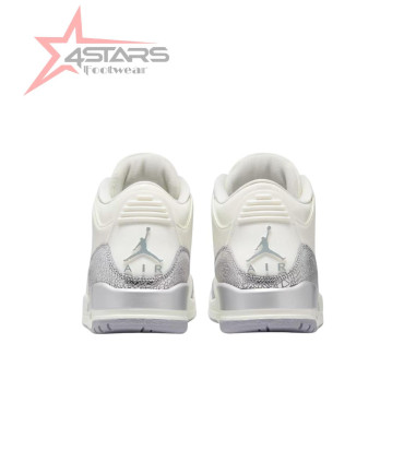 Air Jordan 3 Retro Sail and Cement Grey