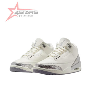 Air Jordan 3 Retro Sail and Cement Grey