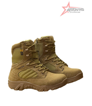 Delta Military Boots - Brown