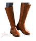 Ladies Long Leather Boots
