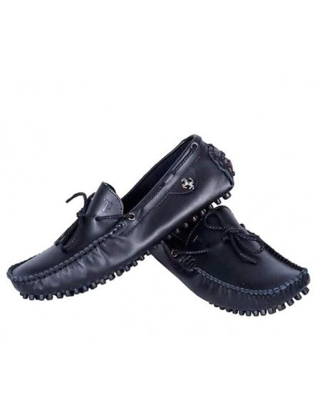 Tod's Leather Loafers - Black