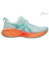 Asics Nova Blast 5 'Soothing Sea/Wave Teal Orange' Running Shoes.