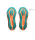 Asics Nova Blast 5 'Soothing Sea/Wave Teal Orange' Running Shoes.