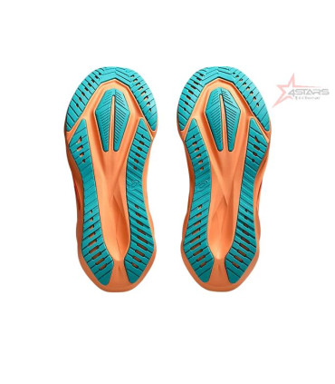 Asics Nova Blast 5 'Soothing Sea/Wave Teal Orange' Running Shoes.