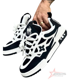 Louis Vuitton Skate Sneakers - Black/White