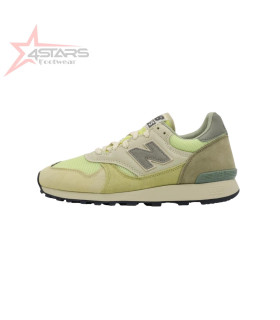 Auralee x New Balance 475 'Aloe Wash Beechnut'