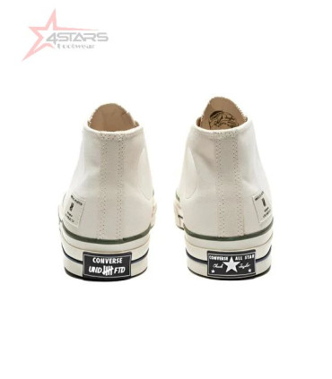 Undefeated x Chuck 70 Mid 'Parchment Chive'