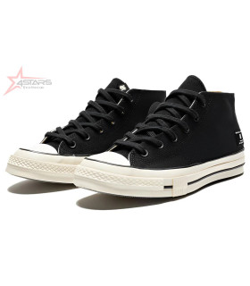 Undefeated X Converse Chuck 70 Mid - Black/White