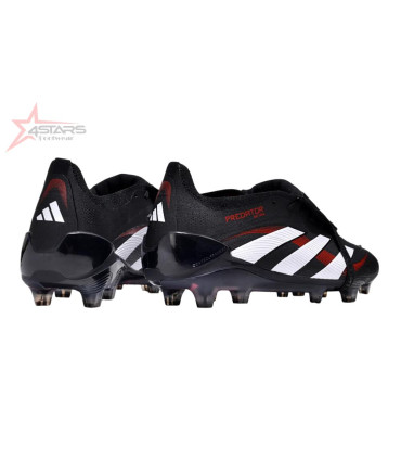 Adidas Predator Elite Foldover Tongue FG Firm Ground Soccer Cleats - Black/White/Red