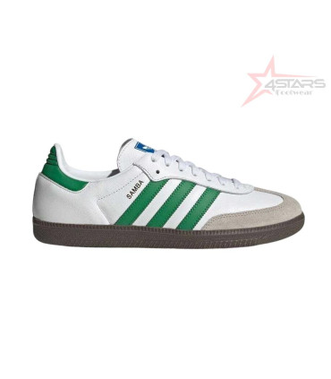 Adidas Samba - White Green