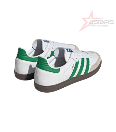 Adidas Samba - White Green