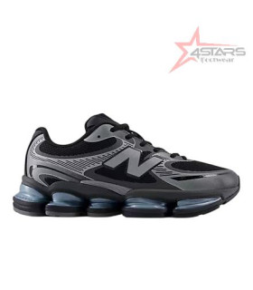 New Balance ABZORB 2000 Shoes - Dark Silver Metallic/Light Chrome Blue