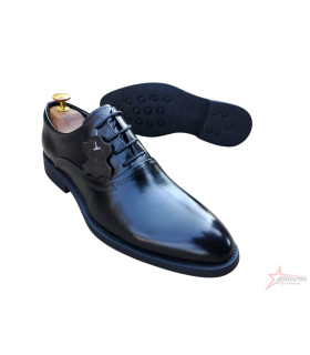 Billionaire Genuine Leather Laced Official Shoes