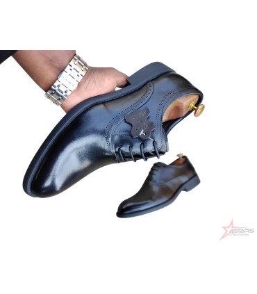 Billionaire Genuine Leather Laced Official Shoes