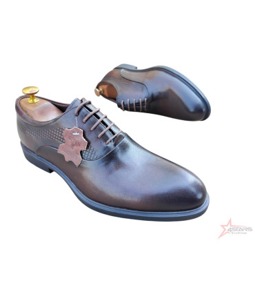 Billionaire Genuine Leather Laced Official Shoes