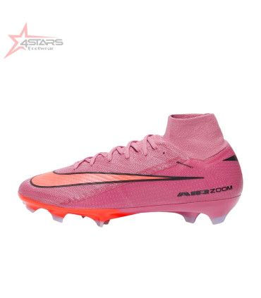 Nike Air Zoom Mercurial Superfly 10 Elite FG - Magic Flamingo/Black/Total Crimson