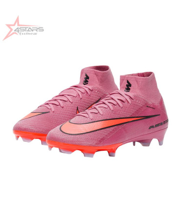 Nike Air Zoom Mercurial Superfly 10 Elite FG - Magic Flamingo/Black/Total Crimson