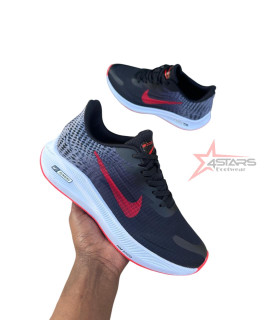 Nike Air Zoom Running Shoes - Black/Red/White
