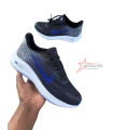 Nike Air Zoom Running Shoes - Black/White/Blue