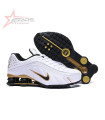 Nike Shox R4 - White/Black/Gold