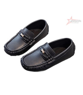 Kids Leather Loafers