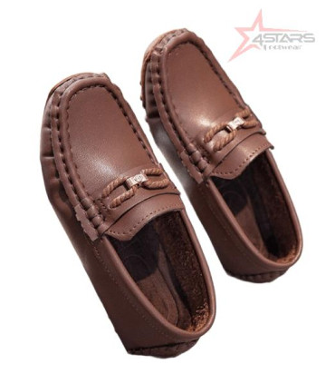 Kids Leather Loafers