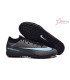 Nike Air Zoom Mercurial Vapor 16 Elite TF Artificial Turf Soccer Shoes - Black/Blue
