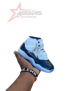 Kid's Air Jordan 11 Concord Black White