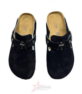 Chrome Hearts x Birkenstock Clogs